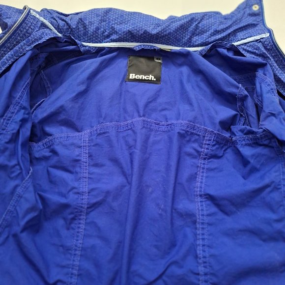 Bench Blue Lightweight Cotton Jacket with Concealed Hood - Picture 8 of 15